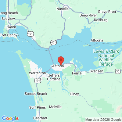 Map to  office in Astoria, OR