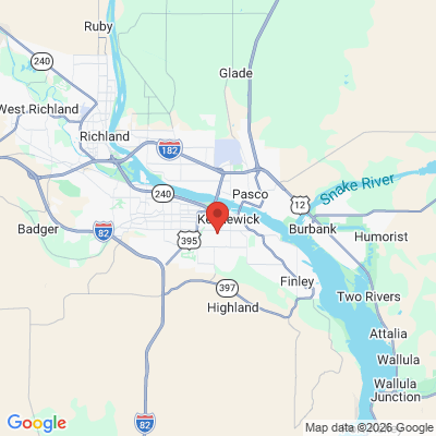 Map to  office in Kennewick, WA