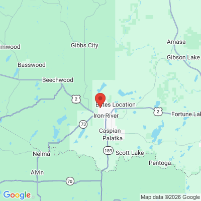 Map to  office in Iron River, MI