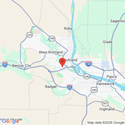 Map to  office in Richland, WA
