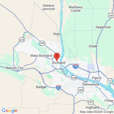 Map to  office in Richland, WA