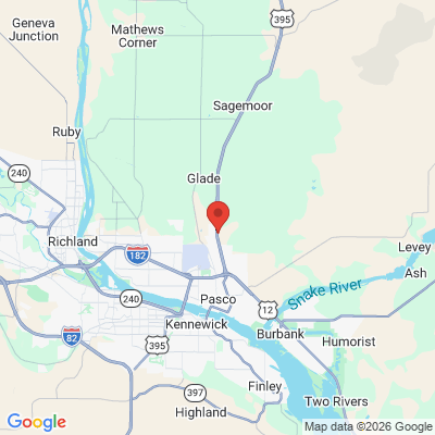 Map to  office in Pasco, WA
