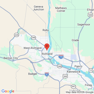 Map to  office in Richland, WA
