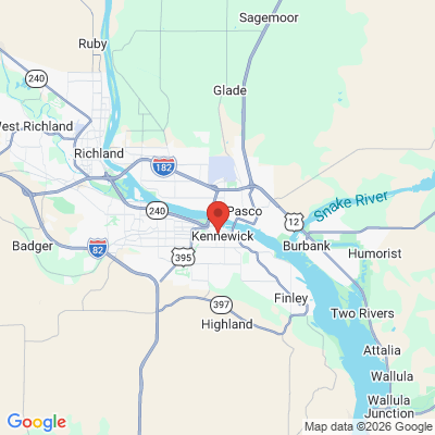 Map to  office in Kennewick, WA