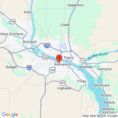 Map to  office in Kennewick, WA