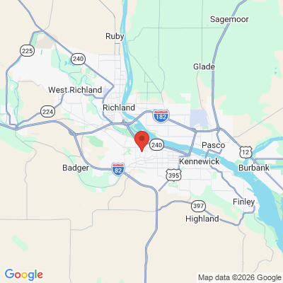 Map to  office in Kennewick, WA