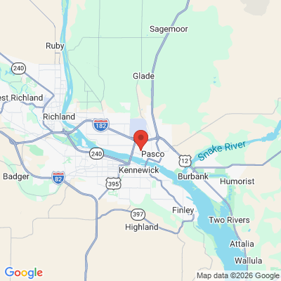 Map to  office in Pasco, WA