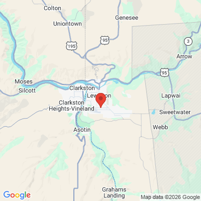 Map to  office in Lewiston, ID
