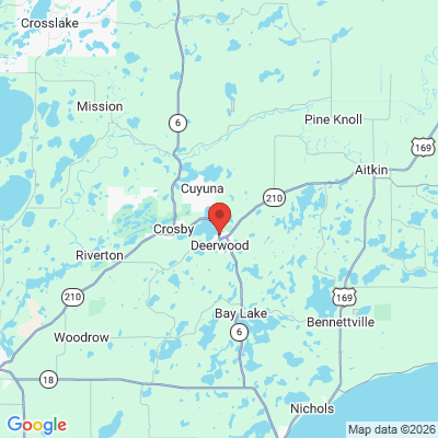 Map to  office in Deerwood, MN