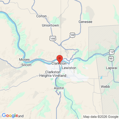 Map to  office in Clarkston, WA