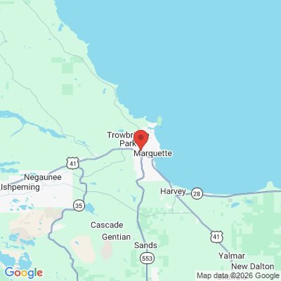 Map to  office in Marquette, MI