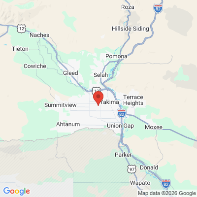 Map to  office in Yakima, WA