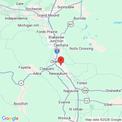 Map to  office in Chehalis, WA