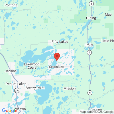 Map to  office in Crosslake, MN