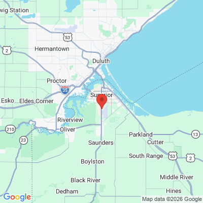Map to  office in Superior, WI
