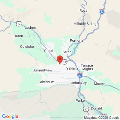 Map to  office in Yakima, WA