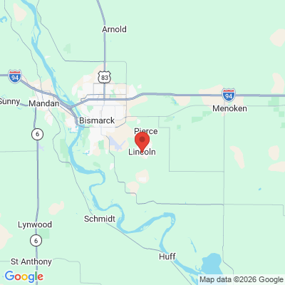 Map to  office in Bismarck, ND