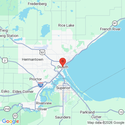 Map to  office in Duluth, MN