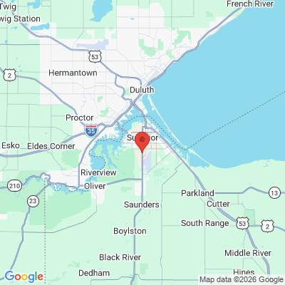 Map to  office in Superior, WI