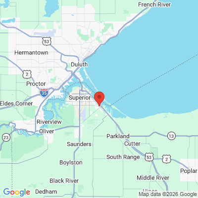 Map to  office in Superior, WI