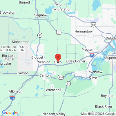 Map to  office in Esko, MN