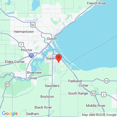Map to  office in Superior, WI