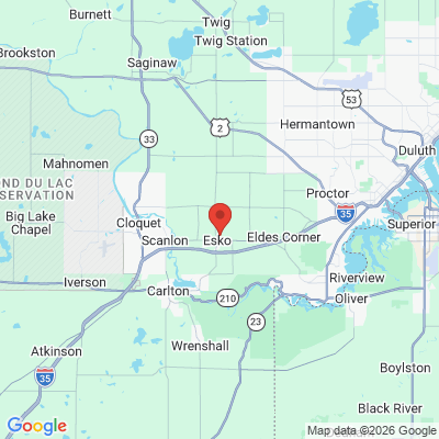 Map to  office in Esko, MN