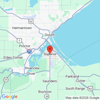 Map to Port City Dental - Superior office in Superior, WI