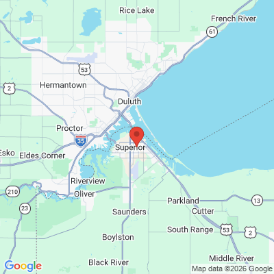 Map to  office in Superior, WI