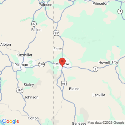 Map to  office in Moscow, ID