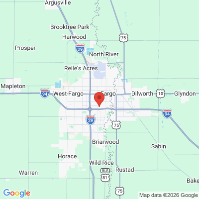 Map to  office in Fargo, ND