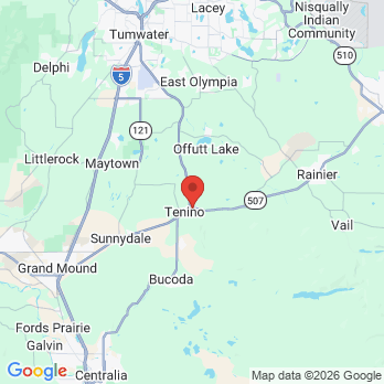 Map to Tenino Family Dental Center office in Tenino, WA