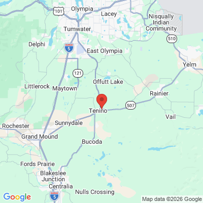 Map to Tenino Family Dental Center office in Tenino, WA