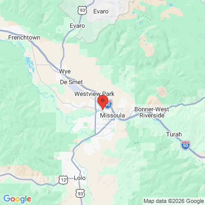 Map to  office in Missoula, MT