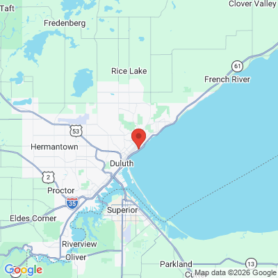 Map to  office in Duluth, MN