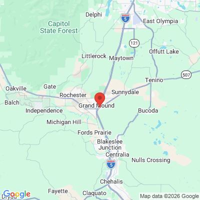 Map to  office in Rochester, WA