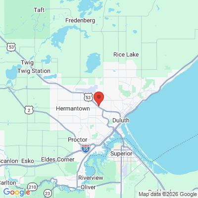 Map to  office in Duluth, MN