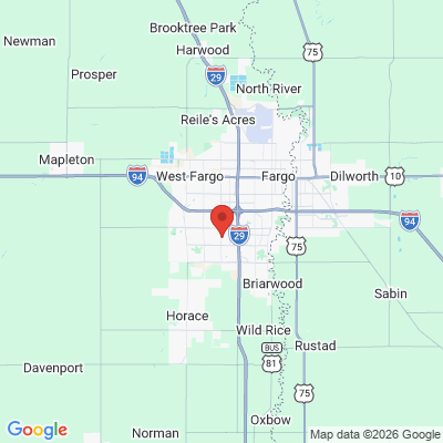 Map to  office in Fargo, ND