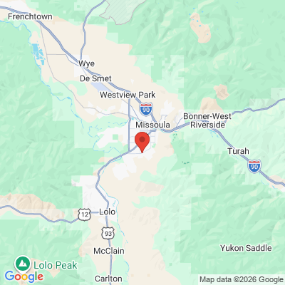 Map to  office in Missoula, MT