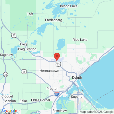 Map to  office in Duluth, MN
