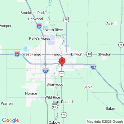 Map to  office in Moorhead, MN
