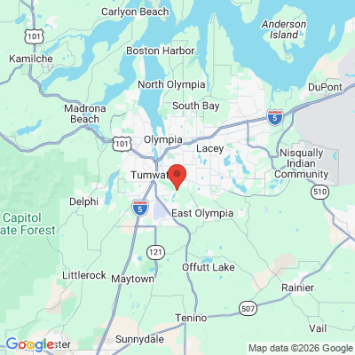 Map to  office in Olympia, WA