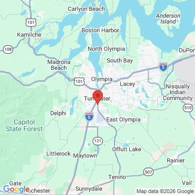 Map to  office in Tumwater, WA