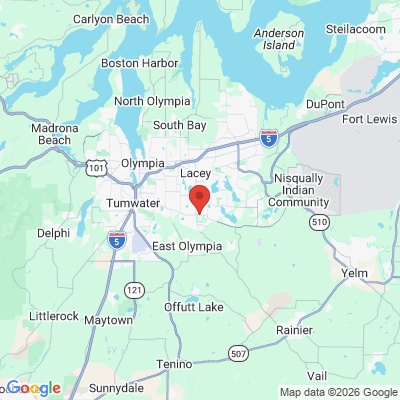 Map to  office in Lacey, WA