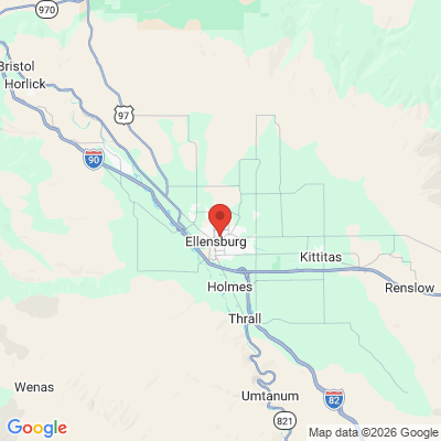 Map to  office in Ellensburg, WA