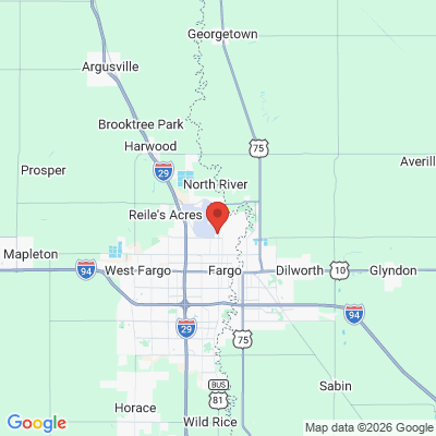 Map to  office in Fargo, ND