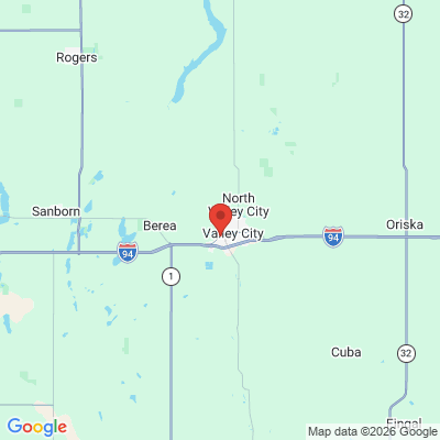 Map to  office in Valley City, ND