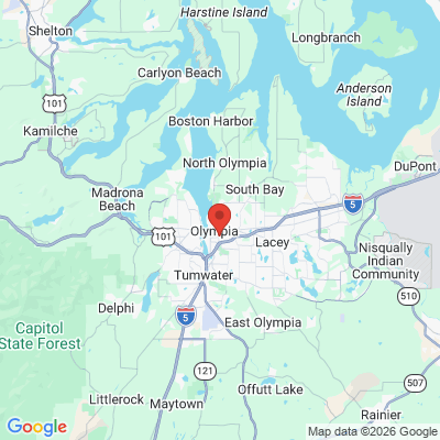 Map to  office in Olympia, WA