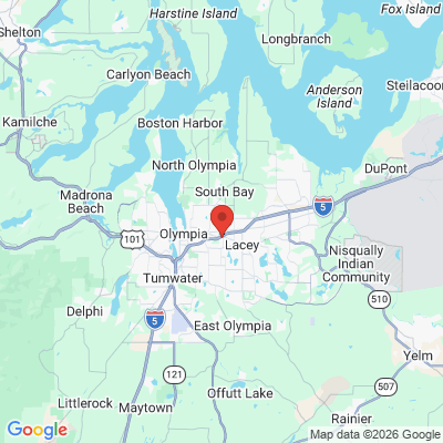 Map to  office in Olympia, WA