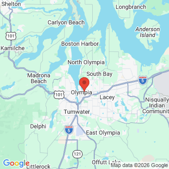 Map to Olympia Advanced Dentistry office in Olympia, WA